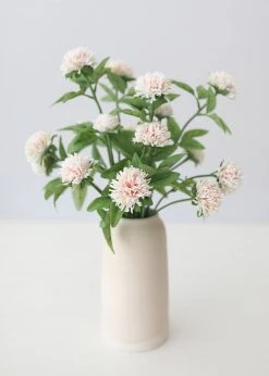 Afloral Artificial Flowers Blush Artificial Clover Wildflowers - 21.5