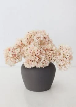 Afloral Artificial Flowers Blush Oversized Hydrangea Silk Flower - 27