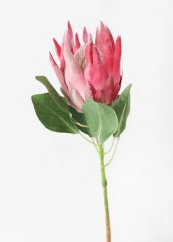 Afloral Pink Artificial King Protea Flower - 29" Artificial Flowers