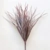 Afloral Indoor/Outdoor Grass Bush In Eggplant - 19" Artificial Plants