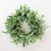 Afloral Real Touch Seeded Eucalyptus Leaf Wreath - 24" Artificial Plants