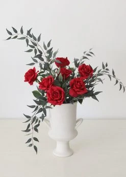 Afloral Artificial Plants Artificial Italian Ruscus Leaf Branch - 36