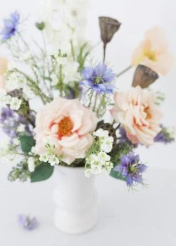 Afloral Artificial Flowers White Fake Waxflower Filler Flowers - 26