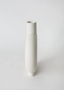 Afloral Handmade Stoneware Circle Vase - 9.25