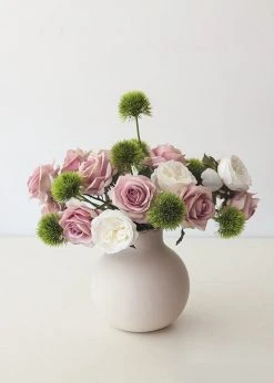 Afloral Artificial Allium Ball Flowers - 26