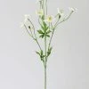 Afloral Artificial Flowers Cream White Artificial Buttercups - 25"
