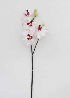 Afloral White Artificial Phalaenopsis Orchid - 32