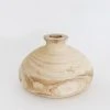 Afloral Natural Unpolished Paulownia Wood Vase - 5.25" Vases