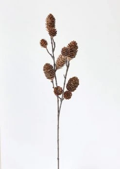 Afloral Artificial Pine Cone Branch Winter Decor - 28.5" Artificial Plants