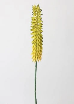 Afloral Green Yellow Fake Flower Agave Bloom - 34.25