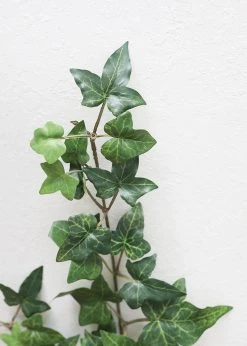 Afloral Fire Retardant Hanging Fake Ivy Branch - 24"
