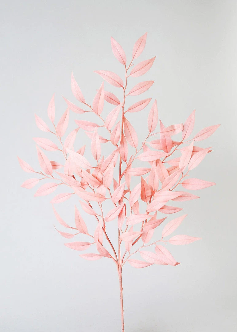 Afloral Fake Smilax Leaves In Pink - 26" Artificial Plants