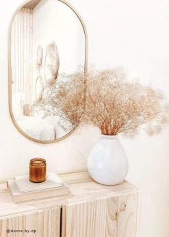 Afloral Dried Flowers Preserved Natural Gypsophila Flowers - 10-28