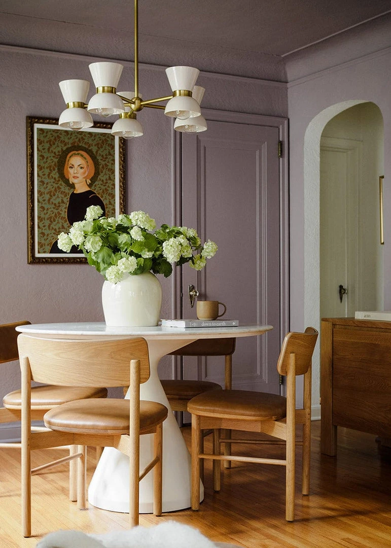 Vases Afloral Large Cream Glossy Ceramic Vase - 10.5"