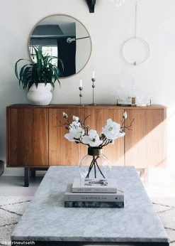 Afloral Silk Magnolia In Cream White - 19"