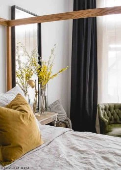 Afloral Artificial Forsythia Branch In Yellow - 38"